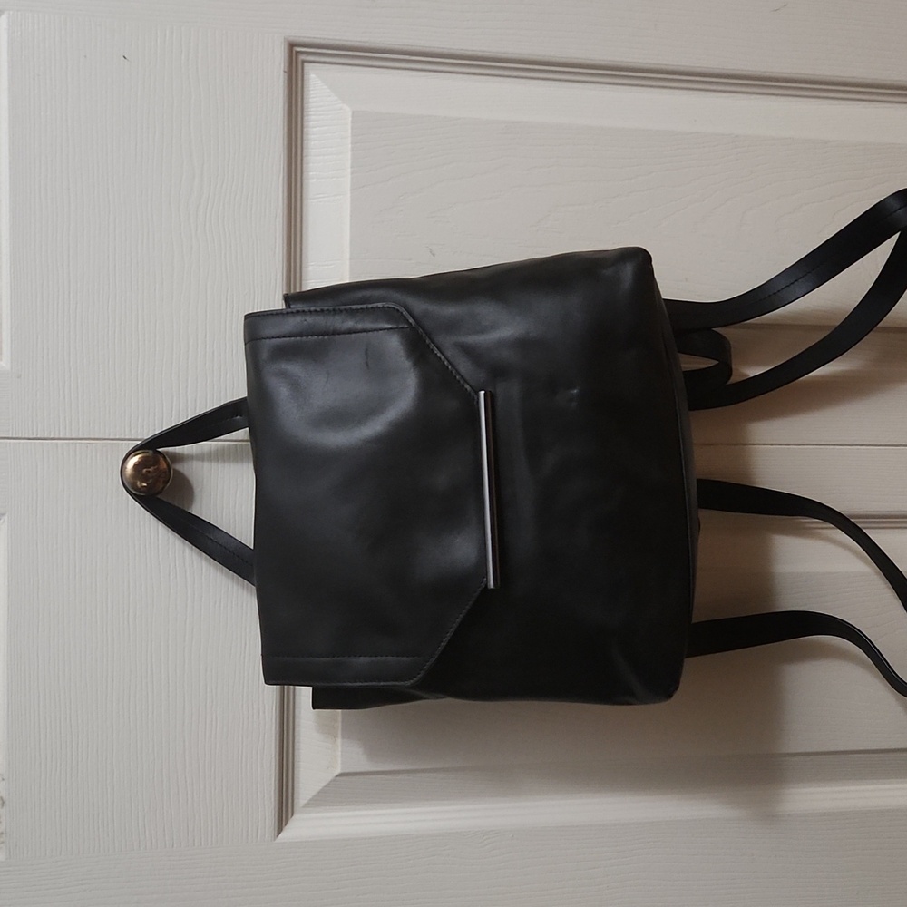 Black Halston Heritage backpack Pocketbook. Brand new with tags